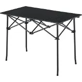 En.casa Tuintafel Castilenti klaptafel 94x55x68 cm zwart []