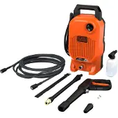 Black & Decker BEPW1300-QS, Compact, Elektrisch, Oranje, 312 liter per uur, 110 bar, 1300 Watt