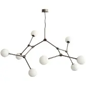 101 Copenhagen Drop Chandelier Bulp kroonluchter grande Grey