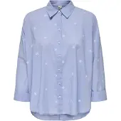 ONLY Blouse 'ONLNEW LINA' smoky blue / lichtblauw