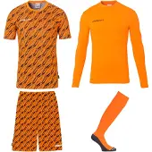 Uhlsport Progressive Keeperstenue Pack Oranje