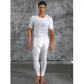 Schiesser Lange onderbroek wit