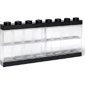 LEGO Opbergbox Lego Minifiguren Zwart 16-delig