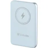 Verbatim Powerbank - - Opladen en gaan - 10000 mAh - Draadloos - Blauw