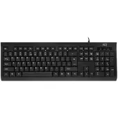 ACT Toetsenbord AC5410, Bedraad, Zwart