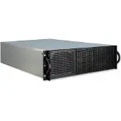 Inter-Tech IPC 3U-30255 rack-montage behuizing voor SSI EEB moederbord zonder voeding en met 2 USB 2.0 poorten