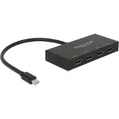 DeLOCK 87693. Aansluiting video: DisplayPort, Lengte snoer: 0,3 m. Ondersteunde grafische resoluties: 1920 x 1080 (HD 1080),2560 x 1440,3840 x 2160. K