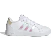 Adidas Sportschoen 'Grand Court 2.0' rosa / zilver / wit