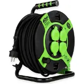 REV Kabelhaspels, Kabeltrommel KU H05RR, 4-voudig 40 m (40 m)