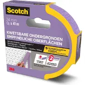 Scotch afdekplakband, 24 mm x 41 m, PEFC