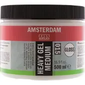Amsterdam Heavy Gel Medium Glanzend 015 Pot 500 ml