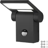 EVN WL54151002S WL54151002S LED-buitenlamp met bewegingsmelder (wand) LED LED vast ingebouwd 10 W Antraciet