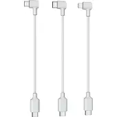 Potensic | Set van 3 USB-kabels voor Atom-drone | Micro/Type C/Lightning