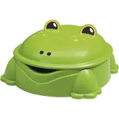 Paradiso Toys Freddy de Kikker - Zandbak met Deksel - Groen