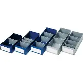LA-KA-PE Stellingbak | L400xB160xH100/112mm | blauw PK | 15 stuks - MB 400-160 BLAU MB 400-160 BLAU