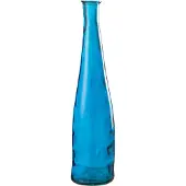 J-Line Vaas viooltje glas blauw small