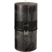 J-Line Cilinderkaars zwart/bruin xxl cm-150u