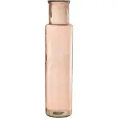 Jline Vaas cilinder glas licht roze large