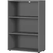 Germania boekenkast 4231-547 grafiet 800 mm (B) X 400 mm (D) X 1200 mm (H)