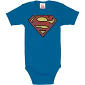 Logoshirt Rompertje/body blauw / geel / rood