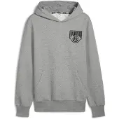 Puma Sportsweatshirt 'Posterize' grijs gemêleerd / zwart