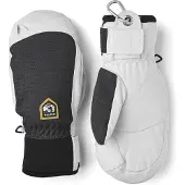 Hestra - Skihandschoenen - Army Leather Patrol Mitt Charcoal voor Unisex van Softshell - Maat 9 - Grijs