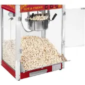 Usorteret Popcornmachine - Retro design - Rood