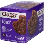 Quest Nutrition , Proteïne Cookie, Dubbele Chocolade Chips, 12 Cookies, 2,08 oz (59 g) per stuk