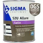 Sigma S2U Allure Satin - Op Kleur Gemengd - 0,5L - Lak