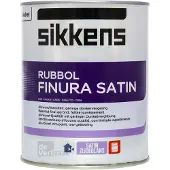 Sikkens Rubbol Finura Satin | Zijdeglans Lakverf Buiten 500 ML - Wit