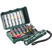 Metabo Schroefbit-Box 29 pcs met zaklamp