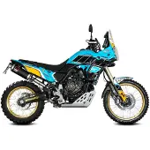 MIVV Dakar Yamaha Ténéré 700 2019-24 Y.064.ldkb Gehomologeerde Slip On Uitlaatdemper