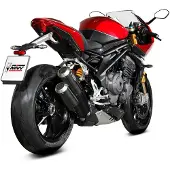 MIVV Mk3 Triumph Speed Triple 1200 Rr/rs 2021-24 T.025.lm3c Gehomologeerde Slip On Uitlaatdemper
