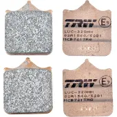 TRW Remblokkenset, schijfrem MCB721TRQ