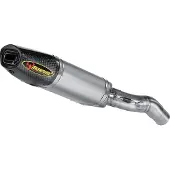 Akrapovic Slip-On-Lijn Geluiddempers ZX-6R 07-08 TITANIUM