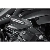 SW-Motech Frame slider kit - Zwart. Triumph Street Triple (12-) / Rx (15-).