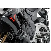 SW-Motech Frame slider kit - Zwart. Kawasaki ER-6N (11-17).