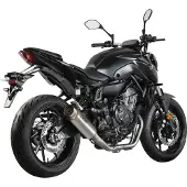 MIVV Gp Yamaha Mt-07/fz-07 2021-24 Y.065.l6p Gehomologeerd Compleet Uitlaatsysteem