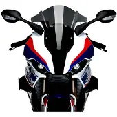 Puig Downforce Winglet Zijspoiler S 1000 RR BJ.19- ZWART