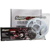 Supersprox Aandrijfset (tandwielen + ketting) P-KITCBR125R-12-16