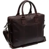The Chesterfield Brand Fabian Koffer Leer 40 cm Laptop compartiment bruin
