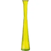 J-Line Vase tube glass yellow