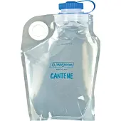 Nalgene - Cantene Multi-layer - Wide mouth Bottle - drinkfles -waterfles - lichtgewicht - 3000 ml - Kunststof/Grijs