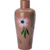 Intratuin Vaas Shaine Roze D 14 H 34 Cm