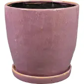 Ts Bloempot Met Schotel Vivi Roze D 20 H 19 Cm