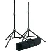 K&M 21449 Speaker Stand Pack Black