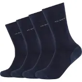 Camano Sokken 'Robin' donkerblauw / grijs