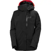 Helly Hansen Powshot, ski jas, dame, zwart