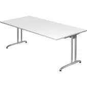 Hjh OFFICE PRO BELA 2E S - Wit 200 x 100