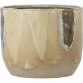 Creative Collection mei bloempot, bruin, steengoed